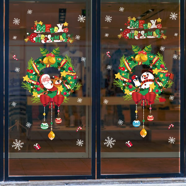 🔥Christmas Window Clings