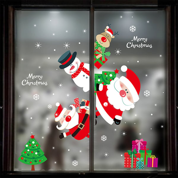 🔥Christmas Window Clings