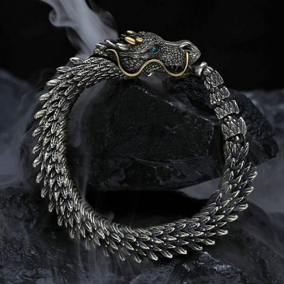 ⏰Last Day Promotion 49% OFF - Unleashing the Power of Handmade Golden Horn Dragon Bracelet