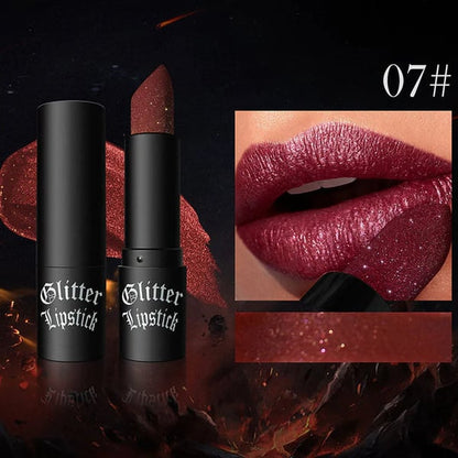 🎁Matte Long Lasting Lipstick With Fine Glitter🎉