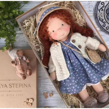 ALL🎁🎁The Best Gift for Kids-Handmade Waldorf Doll👧（Buy2 Free Shipping）