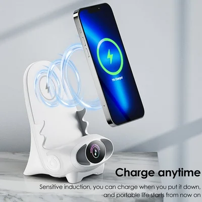 🤩Mini chair wireless fast charger multifunctional phone holder