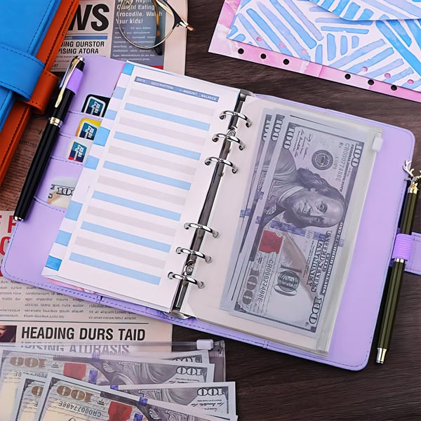 📒Budget Binder Book With Cash Envelopes