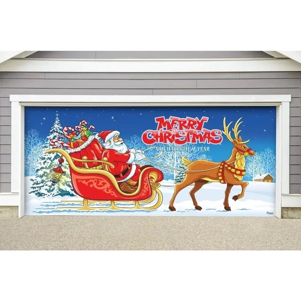 Last Day Sale 49% OFF - Christmas 2023 Garage Door Decoration