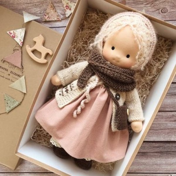 ALL🎁🎁The Best Gift for Kids-Handmade Waldorf Doll👧（Buy2 Free Shipping）