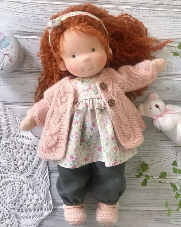 ALL🎁🎁The Best Gift for Kids-Handmade Waldorf Doll👧（Buy2 Free Shipping）