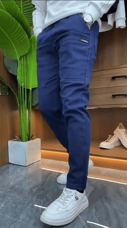 🔥Men's High Stretch Multi-pocket Skinny Cargo Pants👖