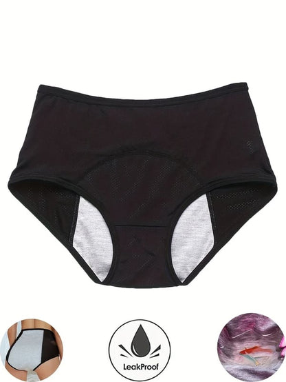 High-waisted Leak-proof Protective Panties