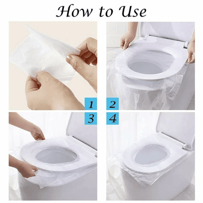 💥HUGE SALE - 49% OFF💥 Disposable Plastic Toilet Seat Cover - No Worry Of Public Toilet Anymore👋