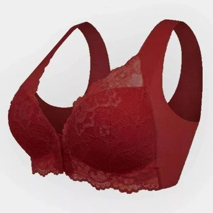 BUY 1 GET 2 FREE(Please add 3 pcs to cart)--Front Closure 5D Aesthetic Anti-Sagging Bra - Seamless, Comfortable