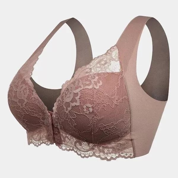 BUY 1 GET 2 FREE(Please add 3 pcs to cart)--Front Closure 5D Aesthetic Anti-Sagging Bra - Seamless, Comfortable