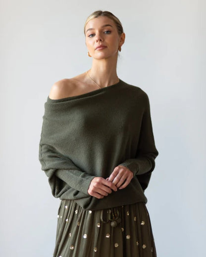 🔥Hot Sale 49% OFF🔥 Asymmetric Draped Jumper