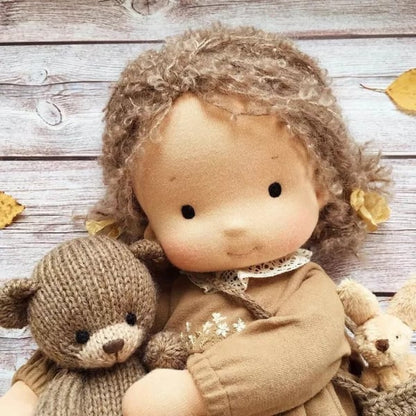 ALL🎁🎁The Best Gift for Kids-Handmade Waldorf Doll👧（Buy2 Free Shipping）