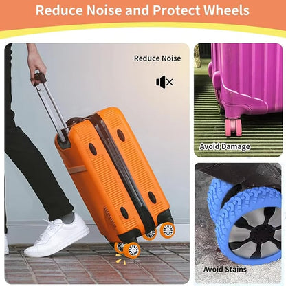 Luggage Suitcase Wheels Protection Covers