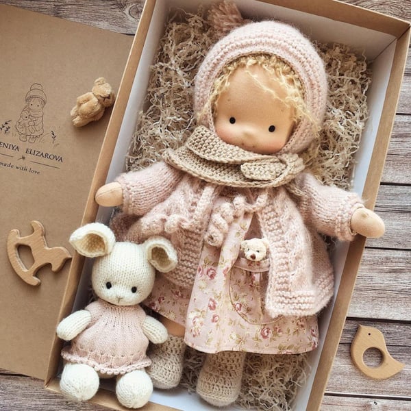 ALL🎁🎁The Best Gift for Kids-Handmade Waldorf Doll👧（Buy2 Free Shipping）