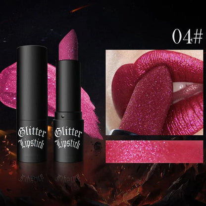 🎁Matte Long Lasting Lipstick With Fine Glitter🎉