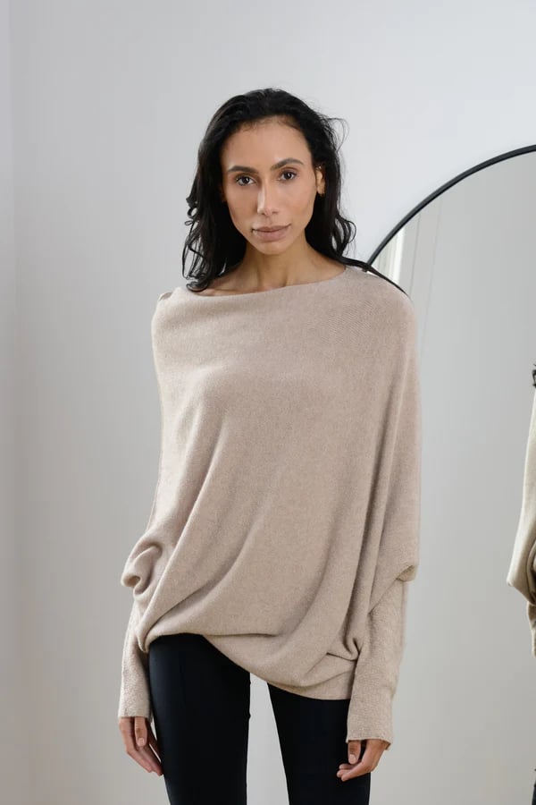 🔥Hot Sale 49% OFF🔥 Asymmetric Draped Jumper