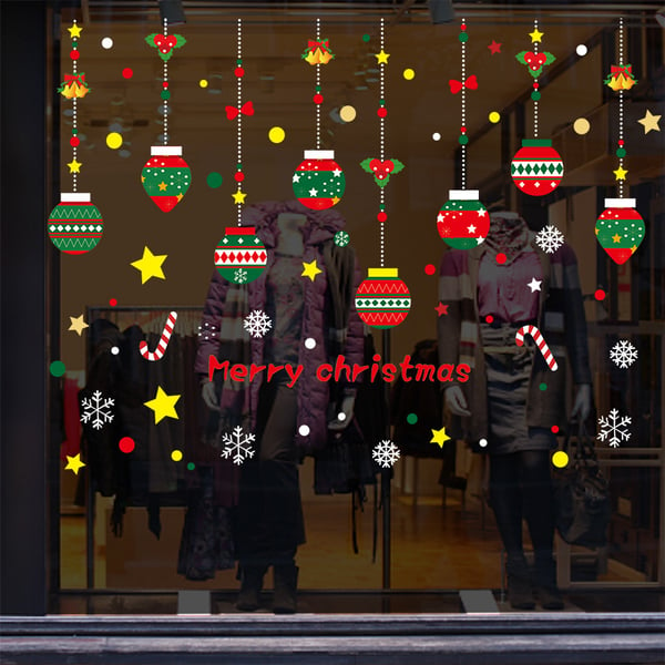 🔥Christmas Window Clings