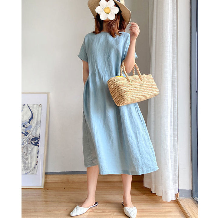 Japanese Style Linen Cotton Dress （🔥Buy 2 Free Shipping🔥）