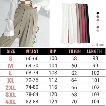 🔥 Hot Sale✨Woman's Casual Full-Length Loose Pants