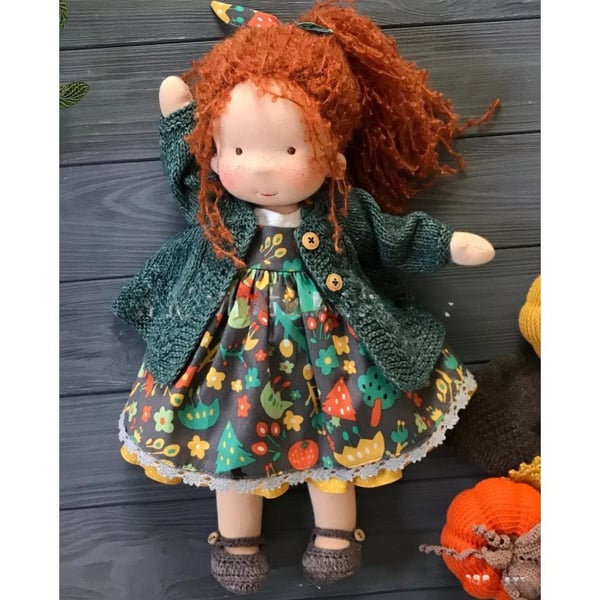 ALL🎁🎁The Best Gift for Kids-Handmade Waldorf Doll👧（Buy2 Free Shipping）