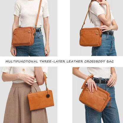 🔥Last Day Promotion 70% OFF- Crossbody Leather Shoulder Bags and Clutches