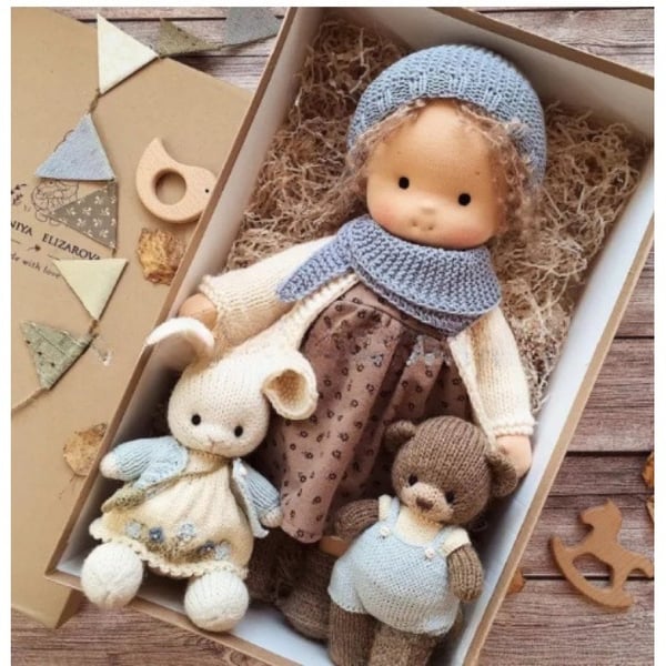 ALL🎁🎁The Best Gift for Kids-Handmade Waldorf Doll👧（Buy2 Free Shipping）