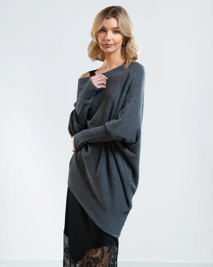 🔥Hot Sale 49% OFF🔥 Asymmetric Draped Jumper