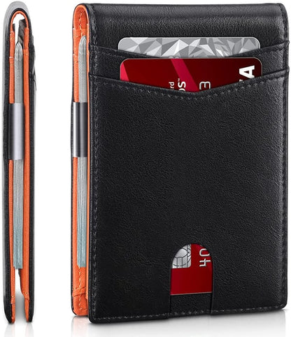 🔒RFID🔒Elegant Anti-Theft Leather Wallet for Business Men