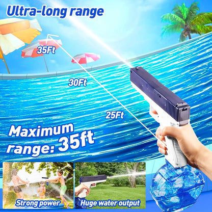 🎁Last Day Promotion SAVE 70% - 2023 New Glock Fast Shooting Water Gun(Buy 3 Free Shipping)