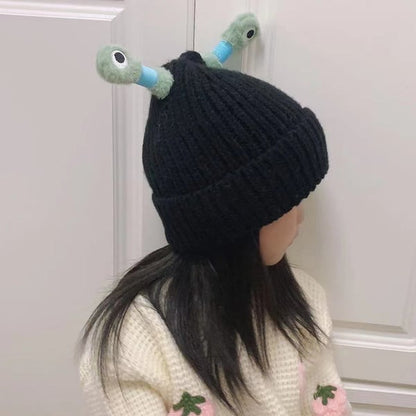 🔥HOT SALE - 49% OFF🔥Winter Parent-Child Cute Glowing Little Monster Knit Hat