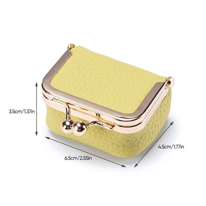 Genuine Leather Mini Jewelry Box