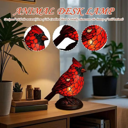 Christmas Decoration Bird Statue Lamp