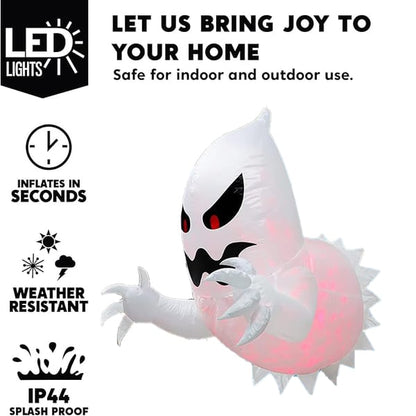 Last Day 49%OFF - 👻LED Halloween Inflatable Ghost