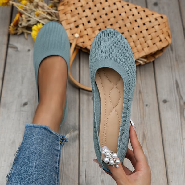 🏠Lightweight Square-Toe V-Cut Flats (Buy 2 Free Shipping)