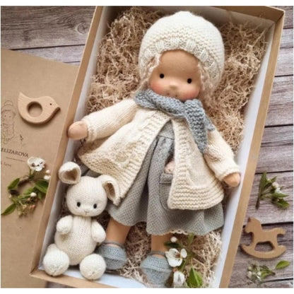 ALL🎁🎁The Best Gift for Kids-Handmade Waldorf Doll👧（Buy2 Free Shipping）