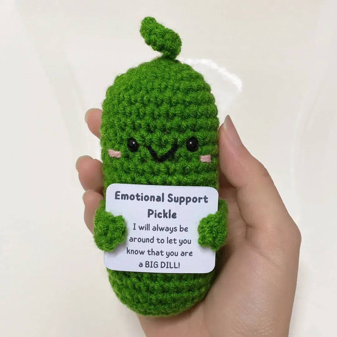 🎁🥒HANDMADE EMOTIONAL SUPPORT PICKLED CUCUMBER GIFT