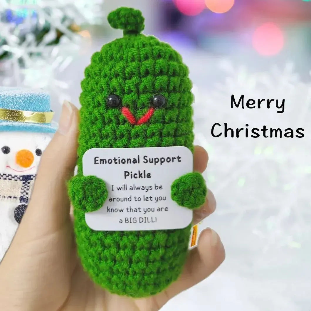 🎁🥒HANDMADE EMOTIONAL SUPPORT PICKLED CUCUMBER GIFT