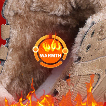 🎅 Men's Winter Safety Shoes – Steel Toe Cap and Slip-Resistant!