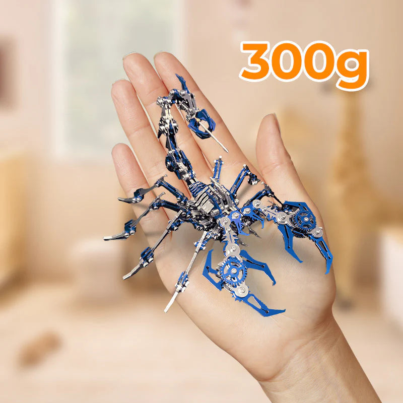 🛠️ 50% OFF NOW!🦂 3D Scorpion Metal Puzzle – Mechanical Assembly Model, Challenging & Decorative 🧩⚙️