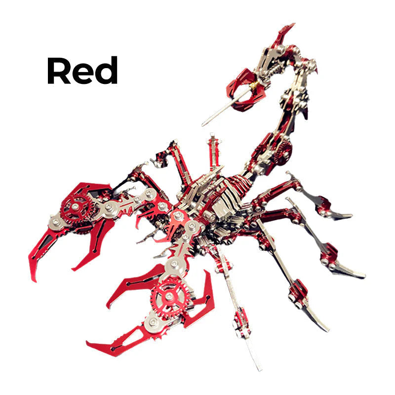 🛠️ 50% OFF NOW!🦂 3D Scorpion Metal Puzzle – Mechanical Assembly Model, Challenging & Decorative 🧩⚙️