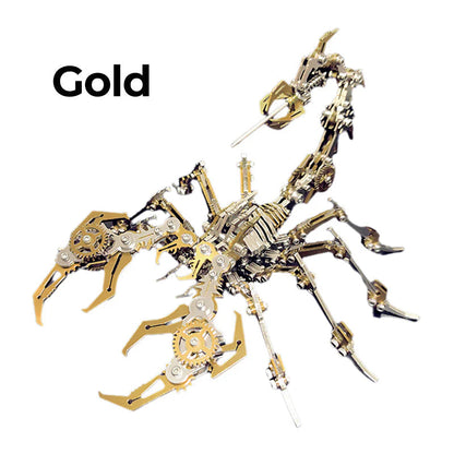 🛠️ 50% OFF NOW!🦂 3D Scorpion Metal Puzzle – Mechanical Assembly Model, Challenging & Decorative 🧩⚙️