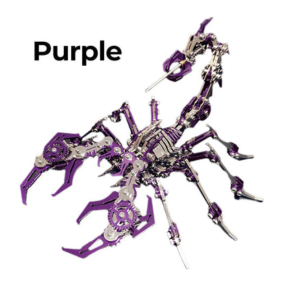 🛠️ 50% OFF NOW!🦂 3D Scorpion Metal Puzzle – Mechanical Assembly Model, Challenging & Decorative 🧩⚙️