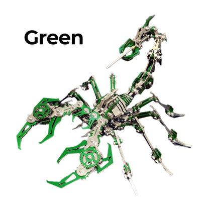 🛠️ 50% OFF NOW!🦂 3D Scorpion Metal Puzzle – Mechanical Assembly Model, Challenging & Decorative 🧩⚙️