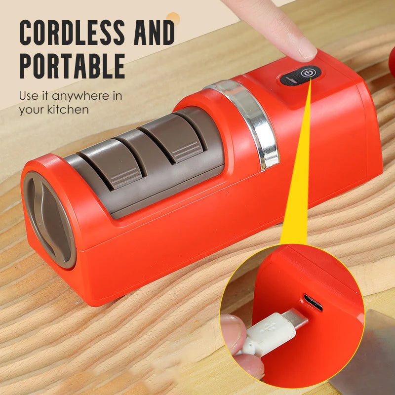 ✨🔥Automatic Kitchen Knife Sharpener🔪