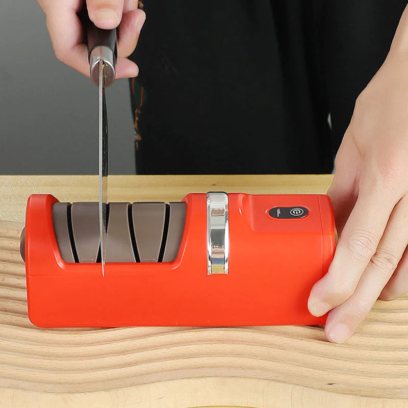 ✨🔥Automatic Kitchen Knife Sharpener🔪