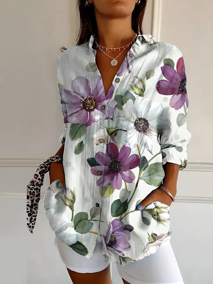 WOMEN'S PRINTED BLOUSE