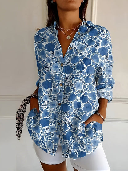 WOMEN'S PRINTED BLOUSE