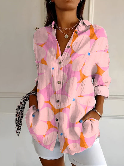 WOMEN'S PRINTED BLOUSE