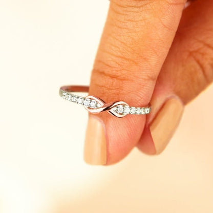 BAGUE INFINI FILLE SAINT VALENTIN